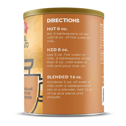 Caffe D Vita Caramel Macchiato Premium Coffee Mix 32 Ounce Instant Drink Mix